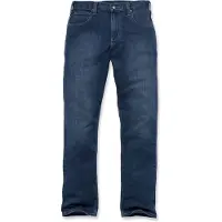 Carhartt Rugged Flex Relaxed Straight Jeans Jeans Uomo (40 - Length: 32, blu)