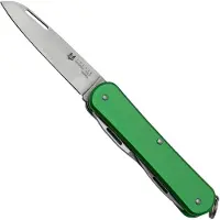 FOX Vulpis 3-Tools FX-VP130-3OD, N690Co, Aluminium OD Green, coltellino svizzero