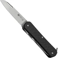 FOX Vulpis 4-Tools FX-VP130-F4CF, M390, Carbon Fiber, coltellino svizzero