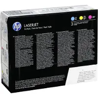 HP Toner 201X (CF253XM) - 3 colori Alta capacità Multipack