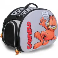 Trixie Trasportino per gatti Garfield – Eva 3D Grigio, 43 x 32 x 23 cm