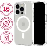 Tech21 Custodia Per Telefono Custodia Per Iphone 14 Pro Evo Crystal Magsafe