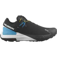 Salomon - Scarpe trail - S/Lab Skyway Black/White/Blue Danube - Taglia 42 - Nero