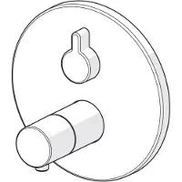 Hansa Varox Pro Set di montaggio completo per vasca/doccia, rosetta rotonda, cromata, 1 pz.