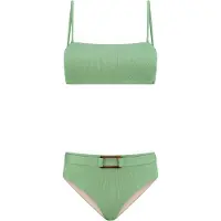 Shiwi Lola Bikini Set Positano Structure Kelly Green Kelly Green Taglia: 34 | Bikini Outlet | Donna | Verde