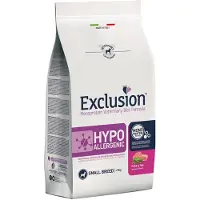 Exclusion HYPS06 SMALL BREED croccantini ipoallergenici 7 kg, maiale/piselli