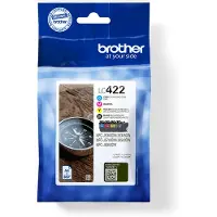 Brother Cartuccia stampante LC-422VAL - 4 colori Multipack