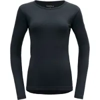 Devold Breeze Woman Shirt Intimo lana merinos Donna (XS, nero/blu)