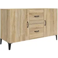 vidaXL Credenza rovere Sonoma 100x36x60 cm materiale a base di legno
