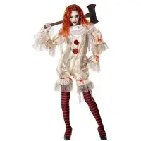 Atosa Costume Da Pagliaccio Macabro