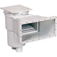 AstralPool Skimmer 11311 Standard A Bocca Larga Con Coperchio Quadrato Per Piscine Con Liner 17.5l