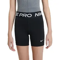 Nike Girl's Pro Shorts Pantaloncini da running Bambini (M, nero)