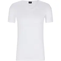 BOSS per uomo. 50475292 Confezione 2 magliette VN 2P Bianco moderno (XXL), Casual, Cotone, Manica corta