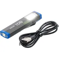 Bgs mini lampada a mano in alluminio COB-LED - 85350