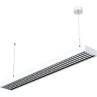 Arcchio Susi Lampada a sospensione per ufficio a LED, bianca, 120 cm, 4.000K, DALI