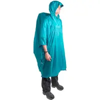 Sea to Summit - Giacca impermeabile versatile - Poncho Tarp UL 15 D Blue