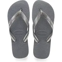 Havaianas Infradito TOP METALLIC donne - Grigio - 33 / 34