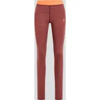 Odlo Women's Natural Performance Wool 130 Base Layer Tights Intimo lana merinos Donna (S, rosso)