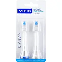 Vitis Sonic S10/S20 Medium 2 — Ricarica Testine Spazzolino