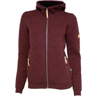 Ivanhoe Women's Morel Hood Giacca di lana Donna (38, rosso)