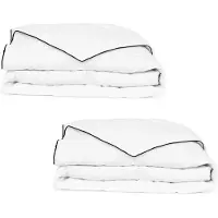 vidaXL Winterkarten 2 ST 155x220 cm unten