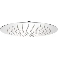 vidaXL Regenduschkopf rund 25 cm Edelstahl