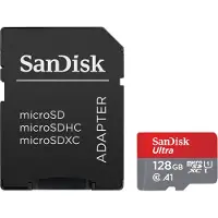 SanDisk Scheda Di Memoria Ultra 128gb Microsdxc