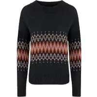 Sherpa Women's Devaki Eco Crew Pullover di lana Donna (XL, nero)