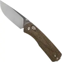 The James Brand Coltello pieghevole The Carter - OD Green / Stainless / Micarta /Straight
