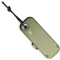 The James Brand Coltello pieghevole The Palmer - OD Green / Black / Aluminum / Straight