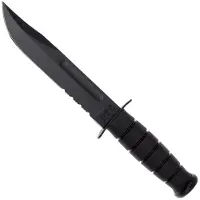 Ka-Bar Coltello 1214, kydex, dentatura lama