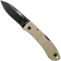 Ka-Bar Coltello pieghevole Dozier Folding Hunter, coyote brown