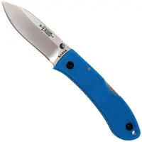 Ka-Bar Coltello pieghevole Hunter by Bob Dozier, blu
