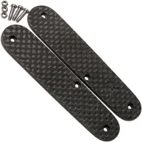 Flytanium Carbon Fiber Scales for Victorinox Cadet SAK - Classic Flat