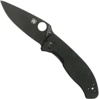 Spyderco Coltello pieghevole Tenacious, nero