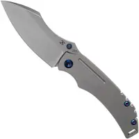 Kansept Knives Coltello pieghevole Pelican EDC Framelock, blu