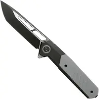 We Knife Coltello pieghevole Arsenal, black/grey