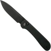 CIVIVI Coltello pieghevole Button Lock Elementum, nero
