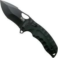 SOG Coltello pieghevole Kiku XR, nero