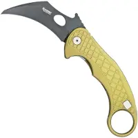 Lionsteel Coltello pieghevole L.E.One Chemical Black, verde