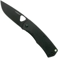 The James Brand Coltello pieghevole The Folsom - Black / Black / G10 / Straight