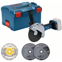 Bosch Professional 06019H6L02 Professional GWS 18V-180 P Smerigliatrice angolare a batteria 18,0 V, senza batteria