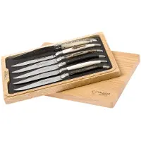 Laguiole En Aubrac set di coltelli da bistecca 6-pz corno misto, 62C99CKI