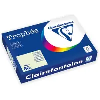 Clairefontaine Carta Colorata Verde chiaro A4 160 g/m² (250 fogli)
