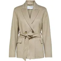 Selected Giacca Doppiopetto Donne Beige 44