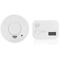 Smartwares Kit di sicurezza antincendio Rilevatore di fumo + Rilevatore di monossido di carbonio