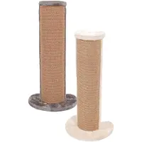 Zolux Sisal, tiragraffi angolare Grigio