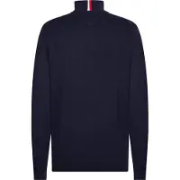 Tommy Hilfiger Pima Cotton Cashmere Sweater Navy Blue Taglia: L | Cardigan Outlet | Uomo | Blu