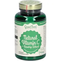 GreenFood Vitamina C Naturale + Estratto Rosa Canina 60 capsule — Integratore