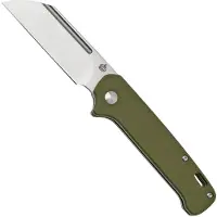 QSP Knife Penguin QS130SJ-D 14C28N Satin, Green G10, coltello da tasca slipjoint